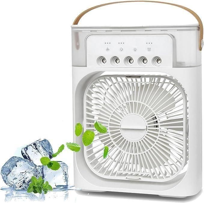 🌀 CoolBreeze™ USB Air Cooler Fan – Stay Chill Anywhere! 🔌❄️