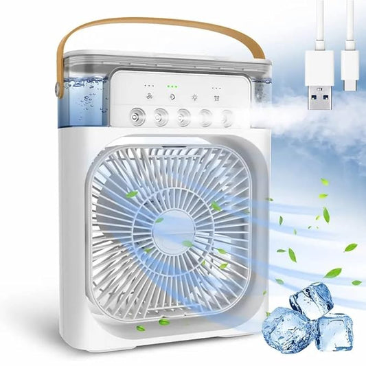 🌀 CoolBreeze™ USB Air Cooler Fan – Stay Chill Anywhere! 🔌❄️